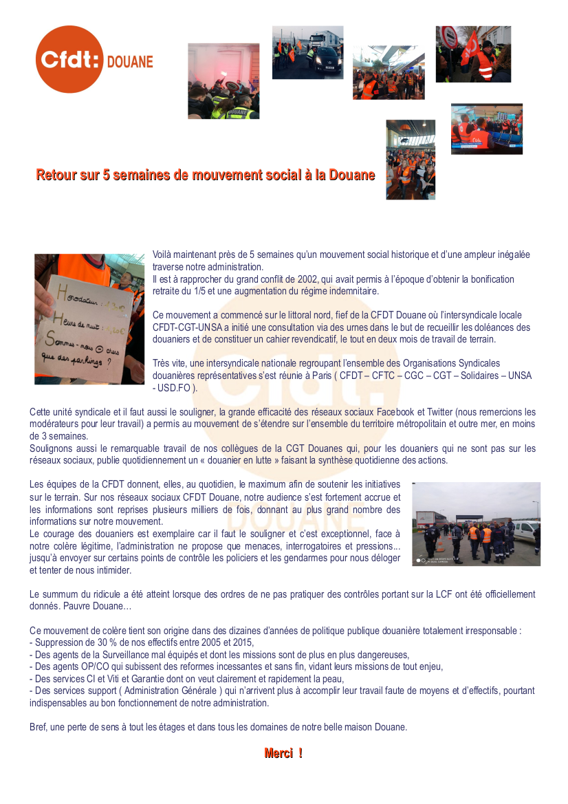 Courrier aux adhérents CFDT Point sur les négos 8.04.2019 G R